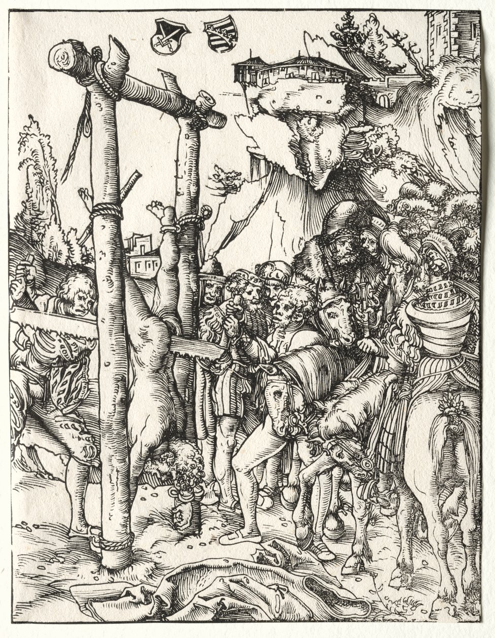 S:t Simeons martyrskap av Lucas Cranach