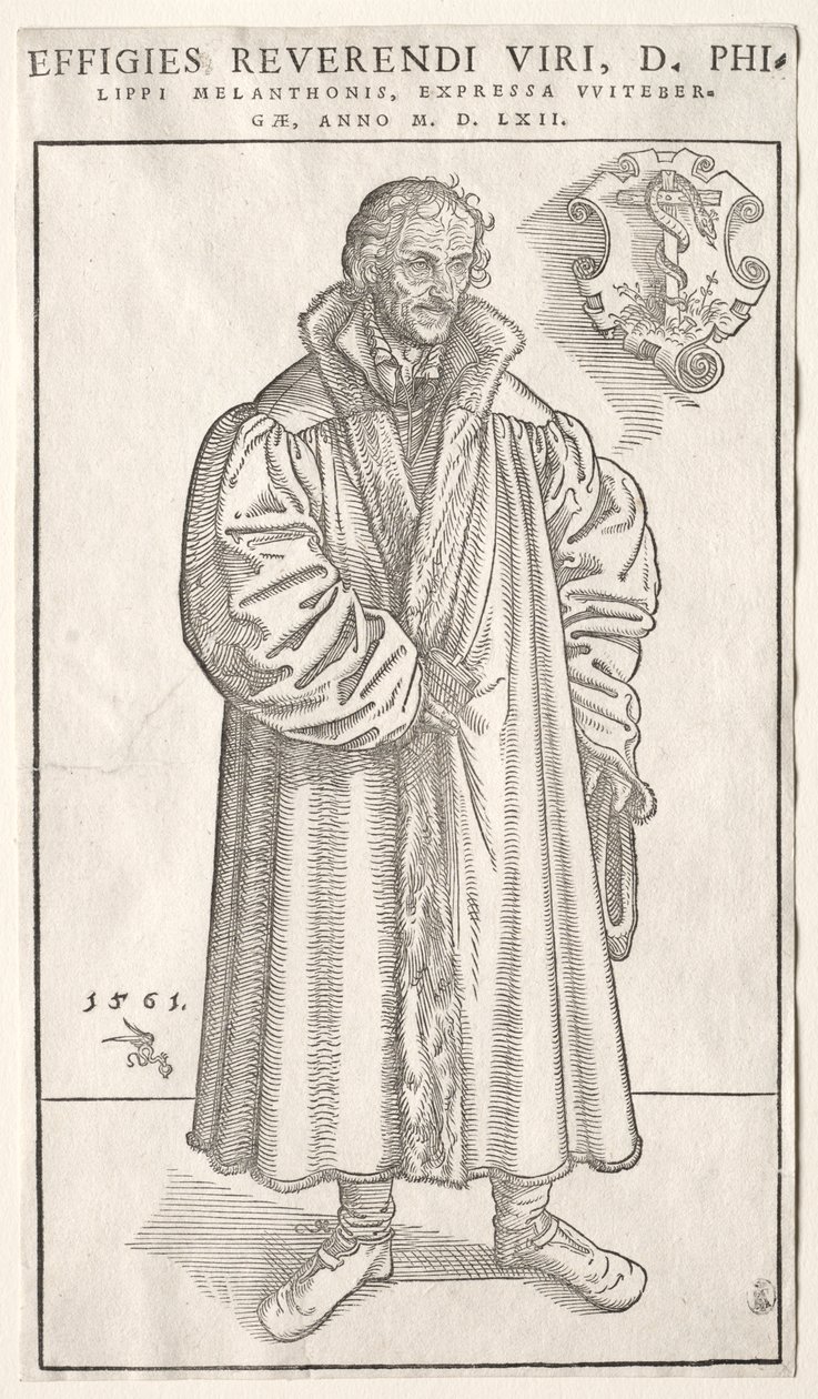 Philip Melanchthon av Lucas Cranach