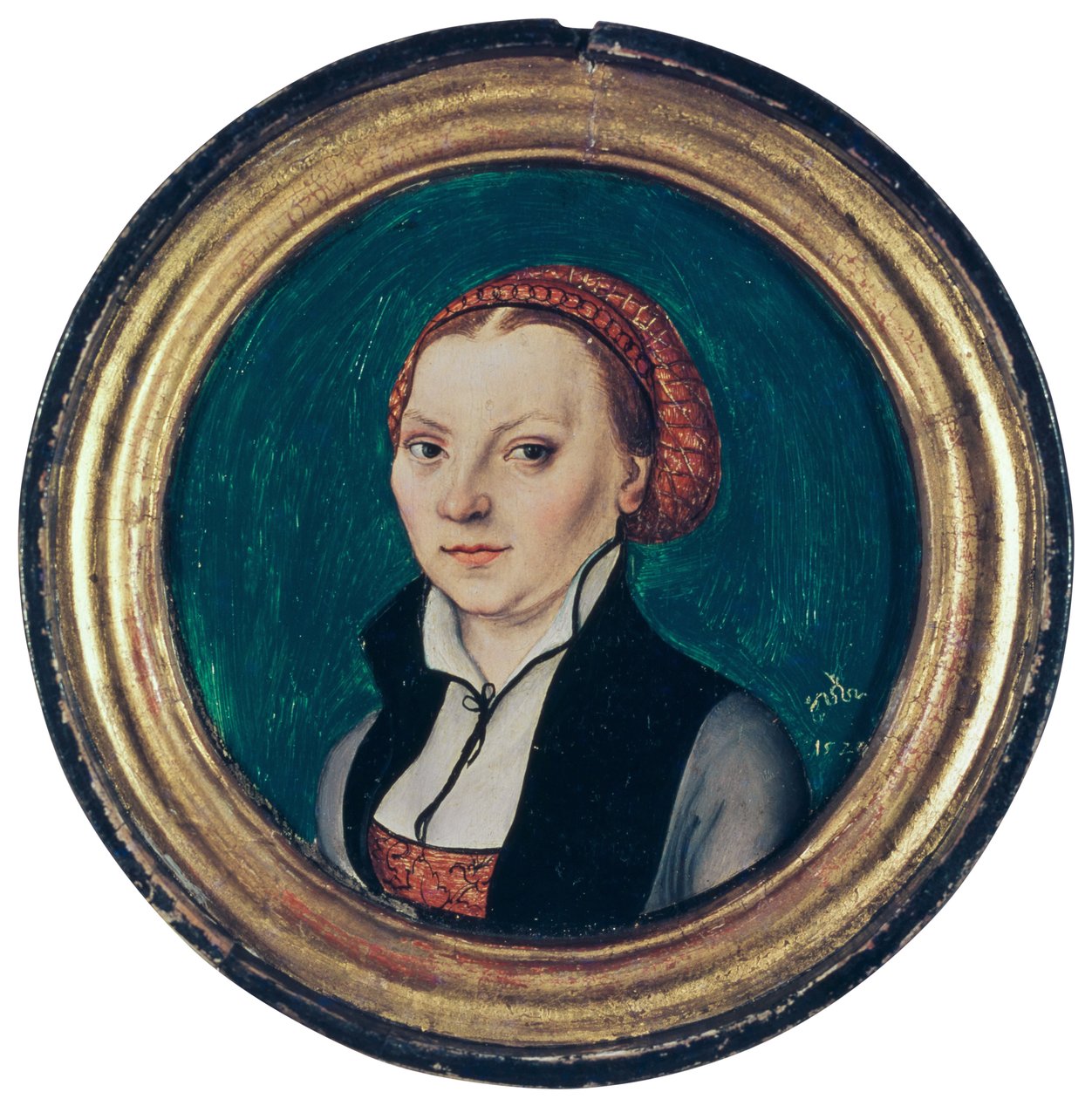 Porträtt av Katharina von Bora, Hustru till Martin Luther, 1529 av Lucas Cranach the Elder