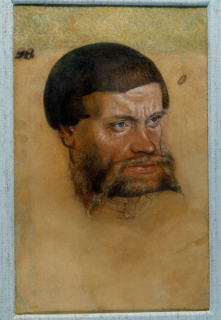 Förmodat porträtt av arkitekten Konrad Krebs av Lucas Cranach