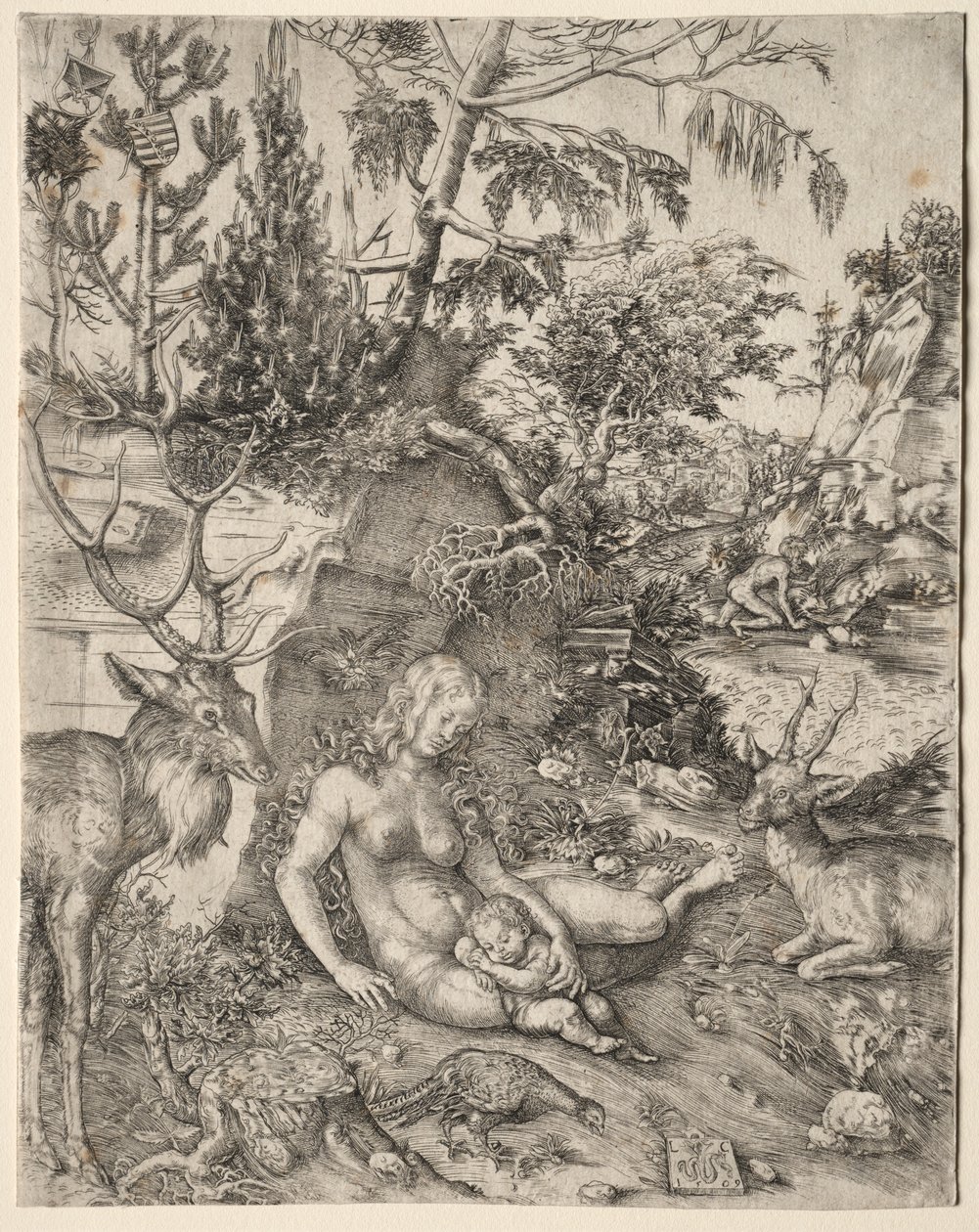 St John Chrysostoms botgöring av Lucas Cranach