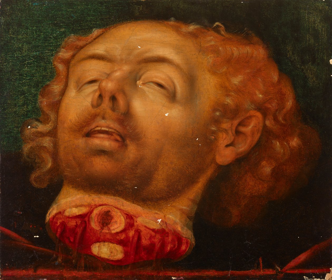 Chef för Holofernes eller Johannes Döparen (fragment) av Lucas Cranach d. Ä.
