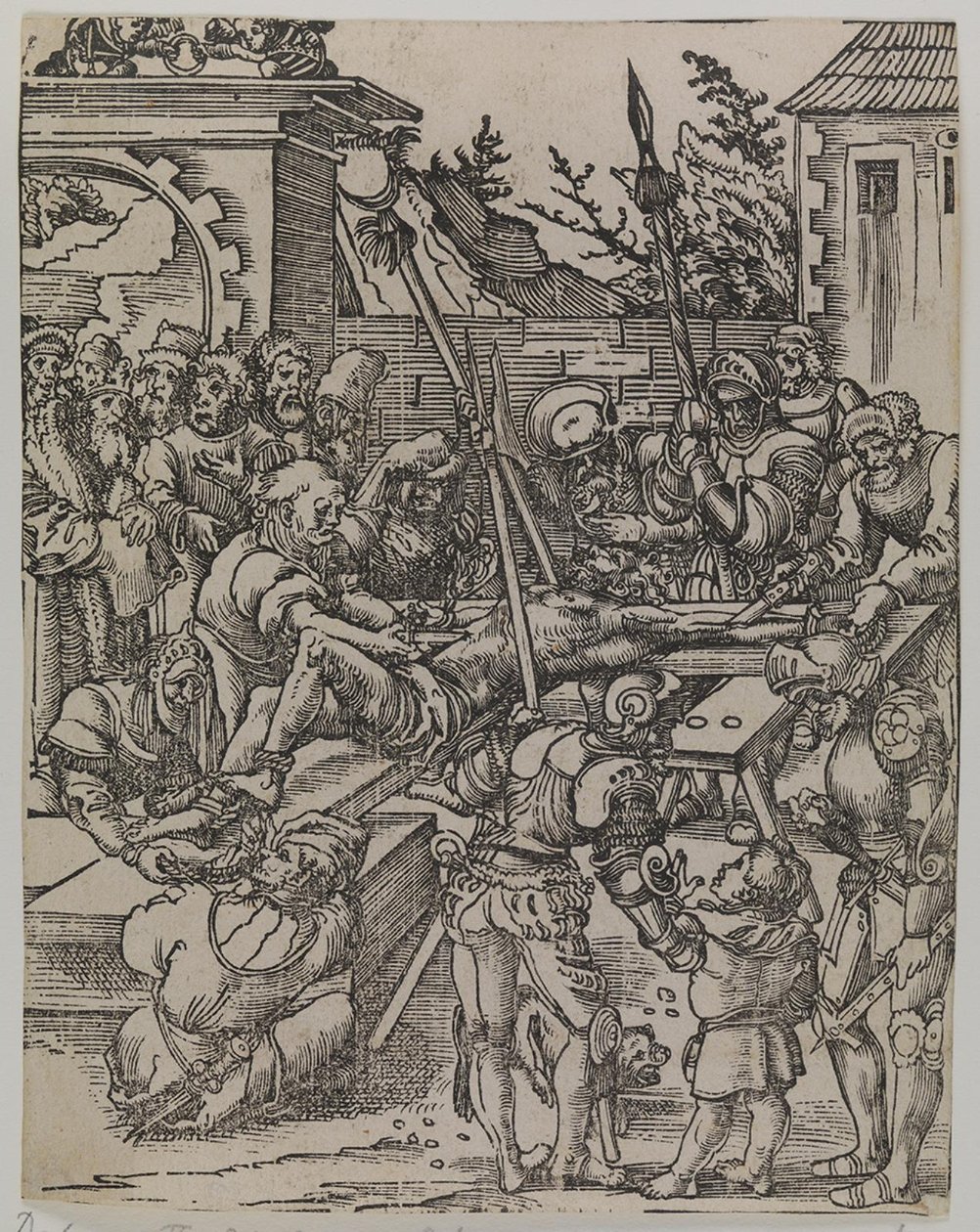 S:t Bartolomeus martyrskap av Lucas Cranach d.Æ.