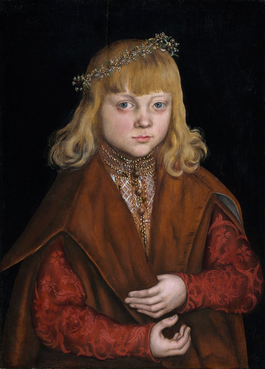 En prins av Sachsen av Lucas Cranach the Elder
