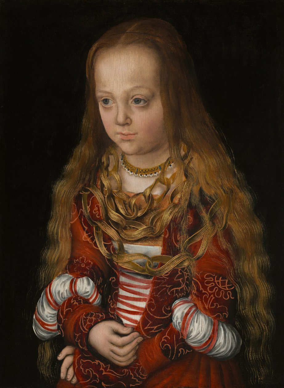 En prinsessa av Sachsen, ca. 1517. av Lucas Cranach the Elder