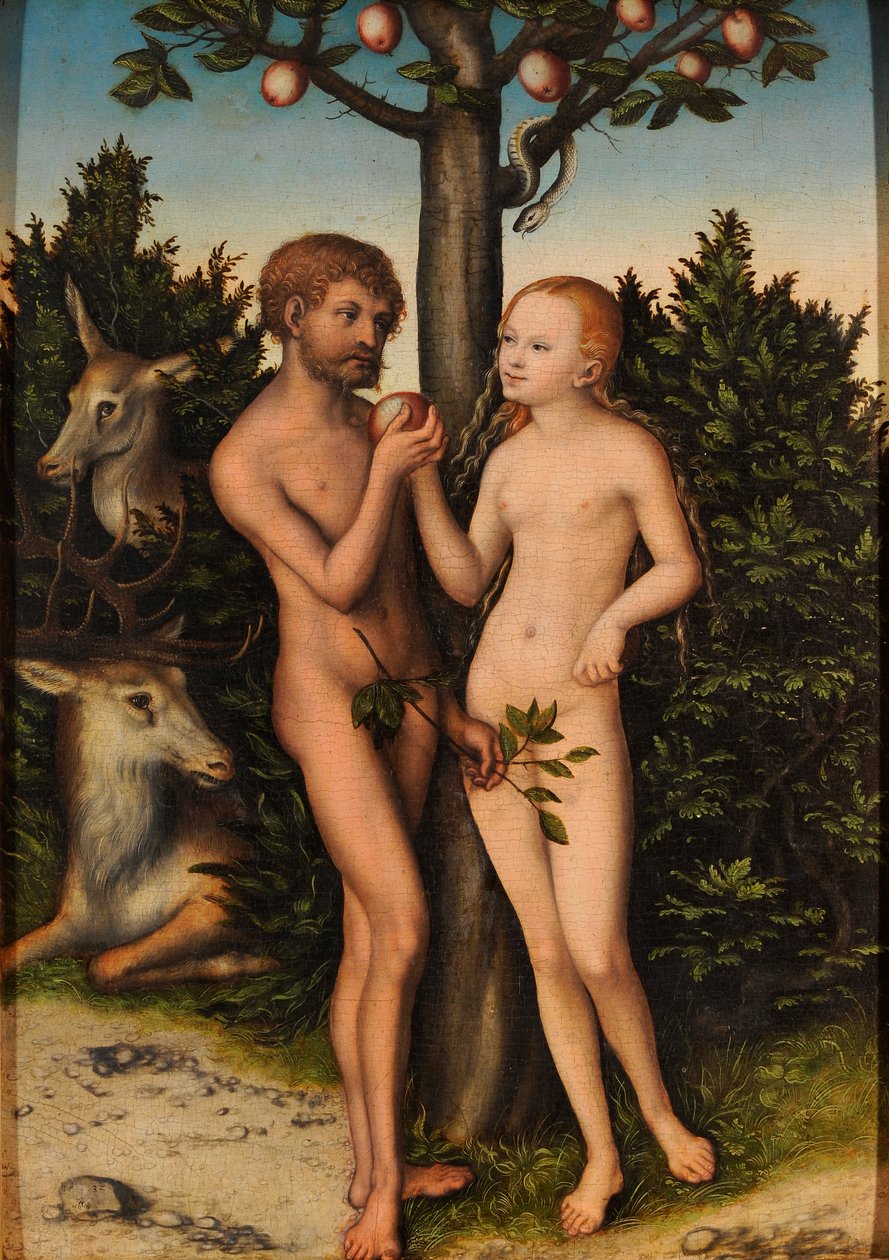 Adam och Eva







































 / Människans syndafall av Lucas Cranach the Elder
