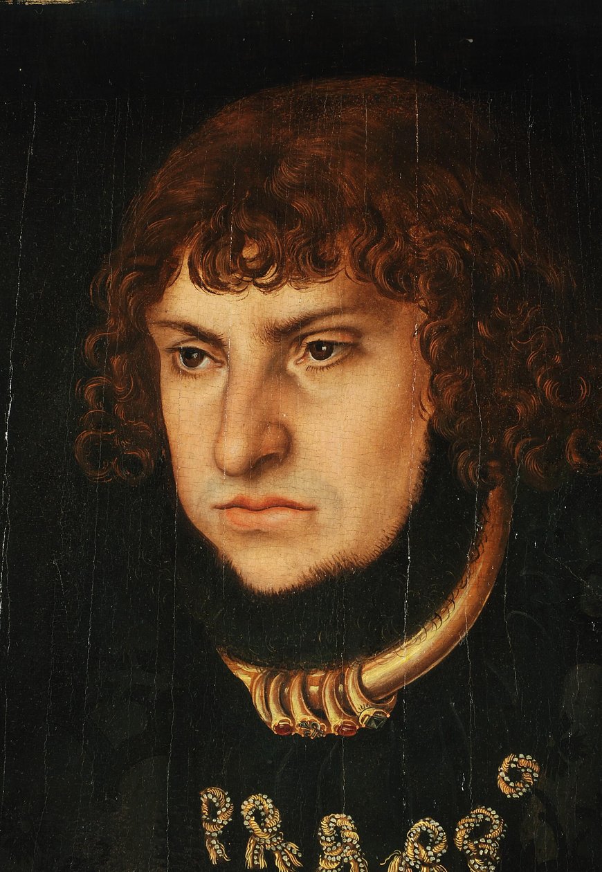 Johann den ståndaktige, kurfurste av Sachsen av Lucas Cranach the Elder