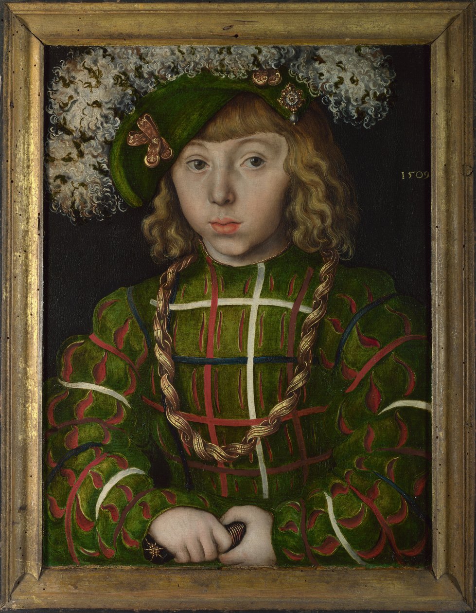 John Fredrik I, kurfurste av Sachsen 1503-1554, 1509 av Lucas Cranach the Elder