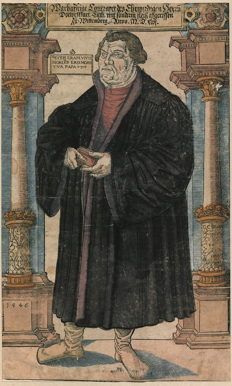 Luther 1546 av Lucas Cranach the Elder