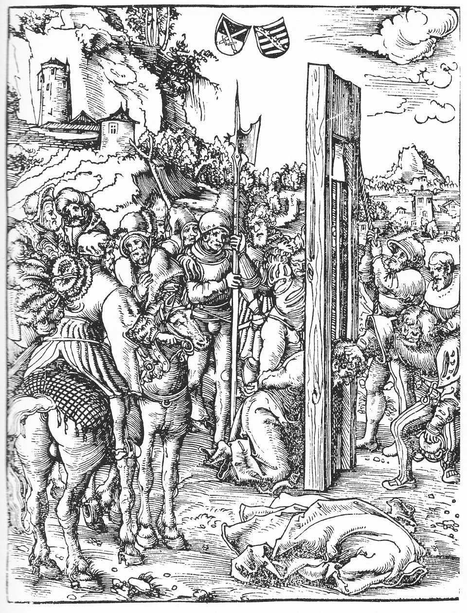 Matteus martyrdöd av Lucas Cranach the Elder
