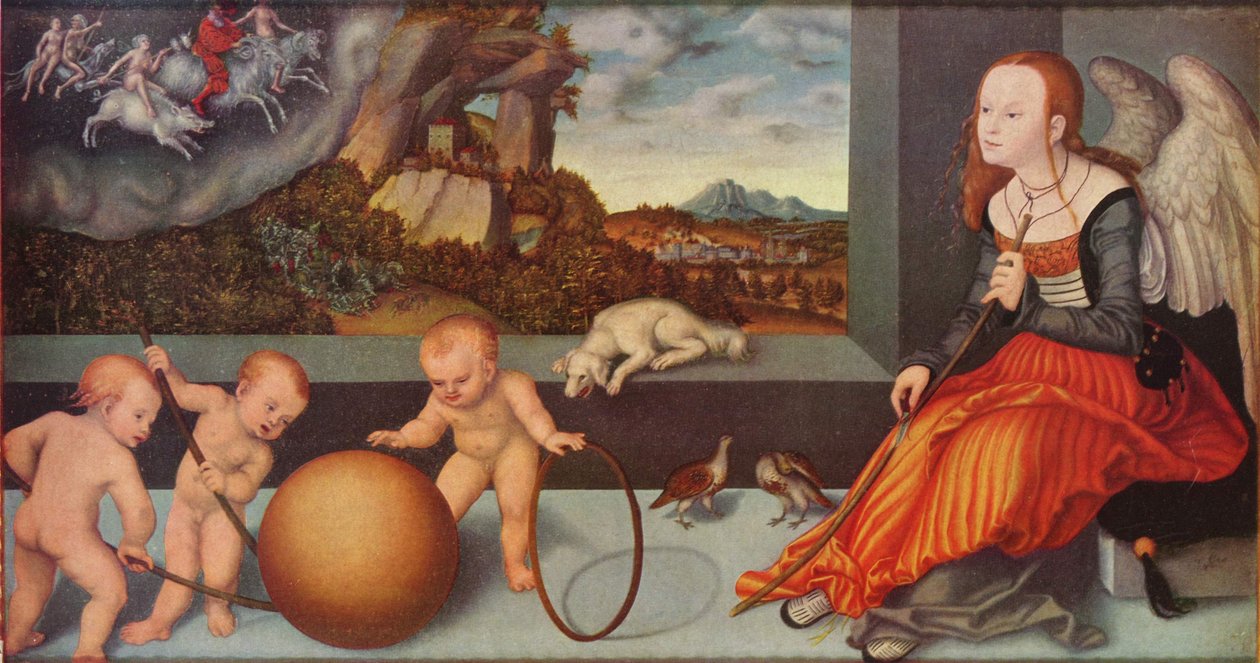 Melankoli av Lucas Cranach the Elder