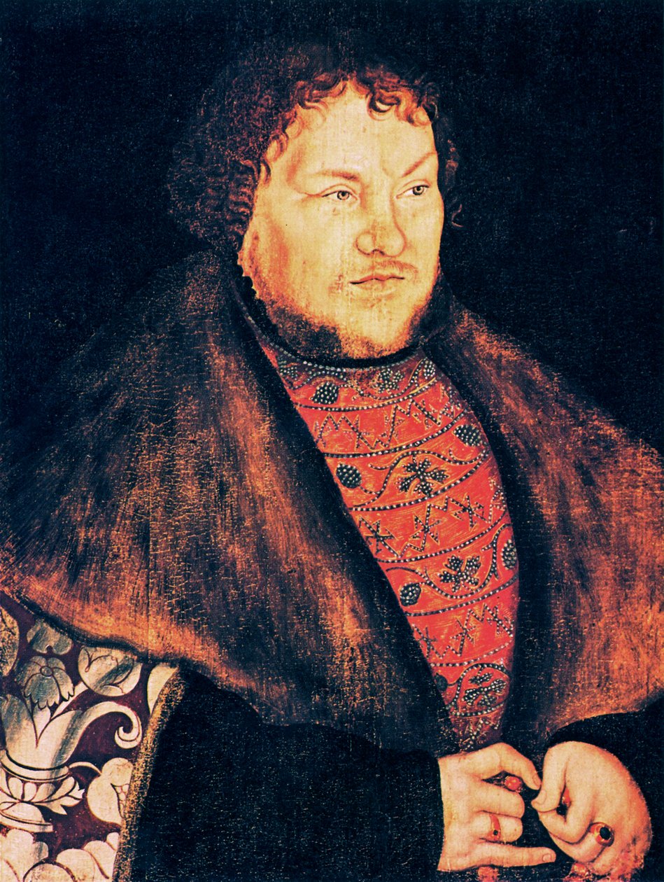 Porträtt av Joachim I av Brandenburg av Lucas Cranach the Elder
