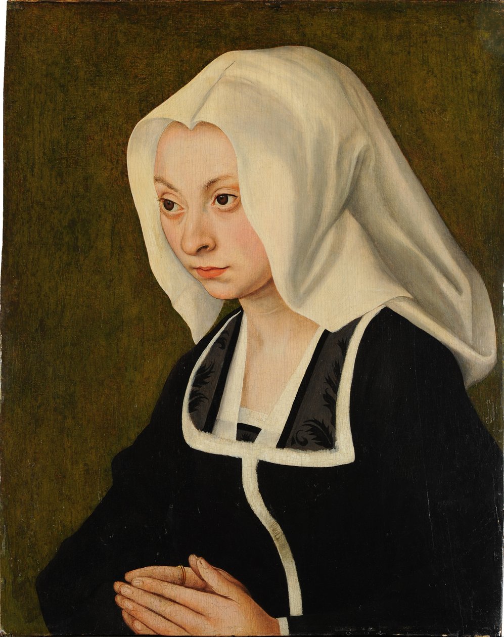Porträtt av en kvinna av Lucas Cranach the Elder