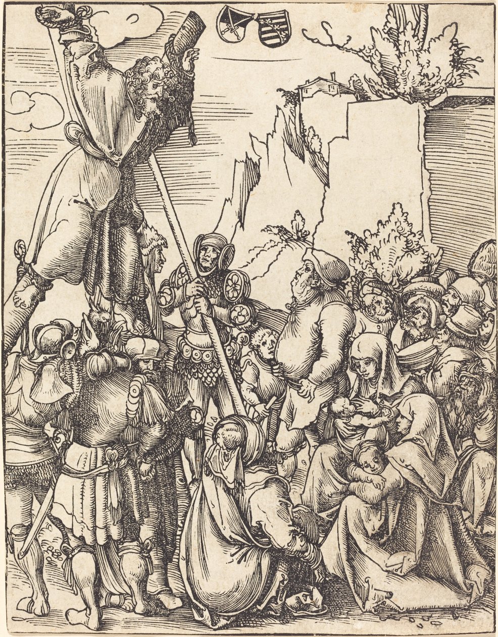 Sankt Andreas av Lucas Cranach the Elder