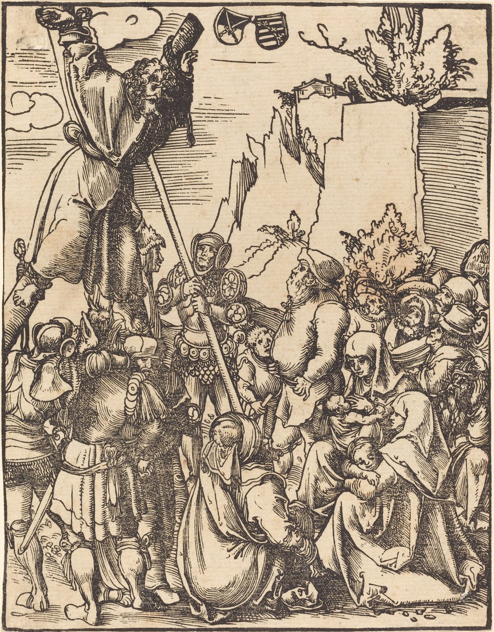 Sankt Andreas av Lucas Cranach the Elder