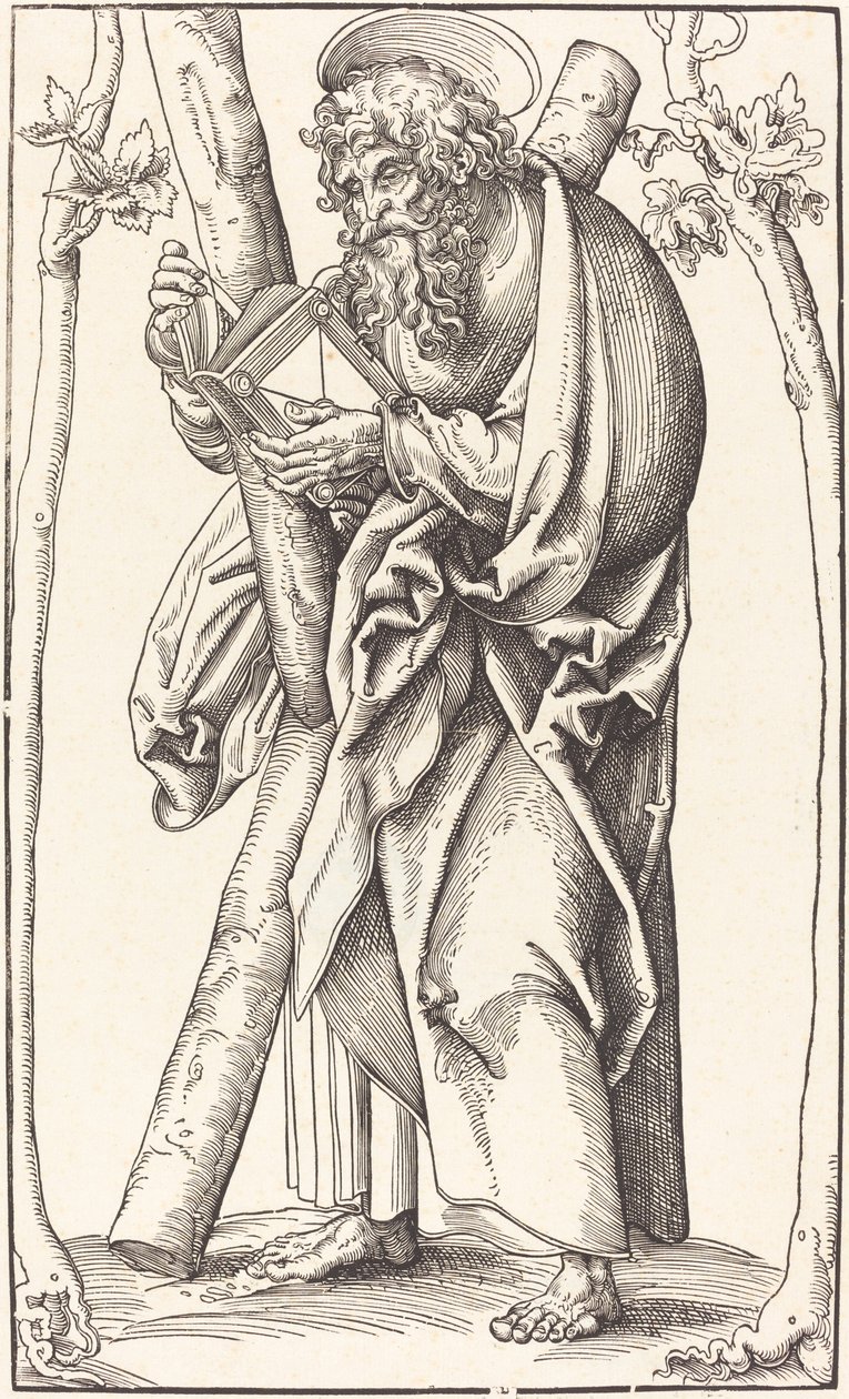 Sankt Andreas av Lucas Cranach the Elder