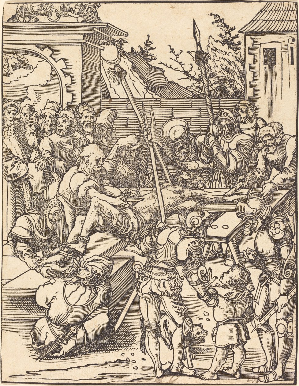 Sankt Bartolomeus av Lucas Cranach the Elder