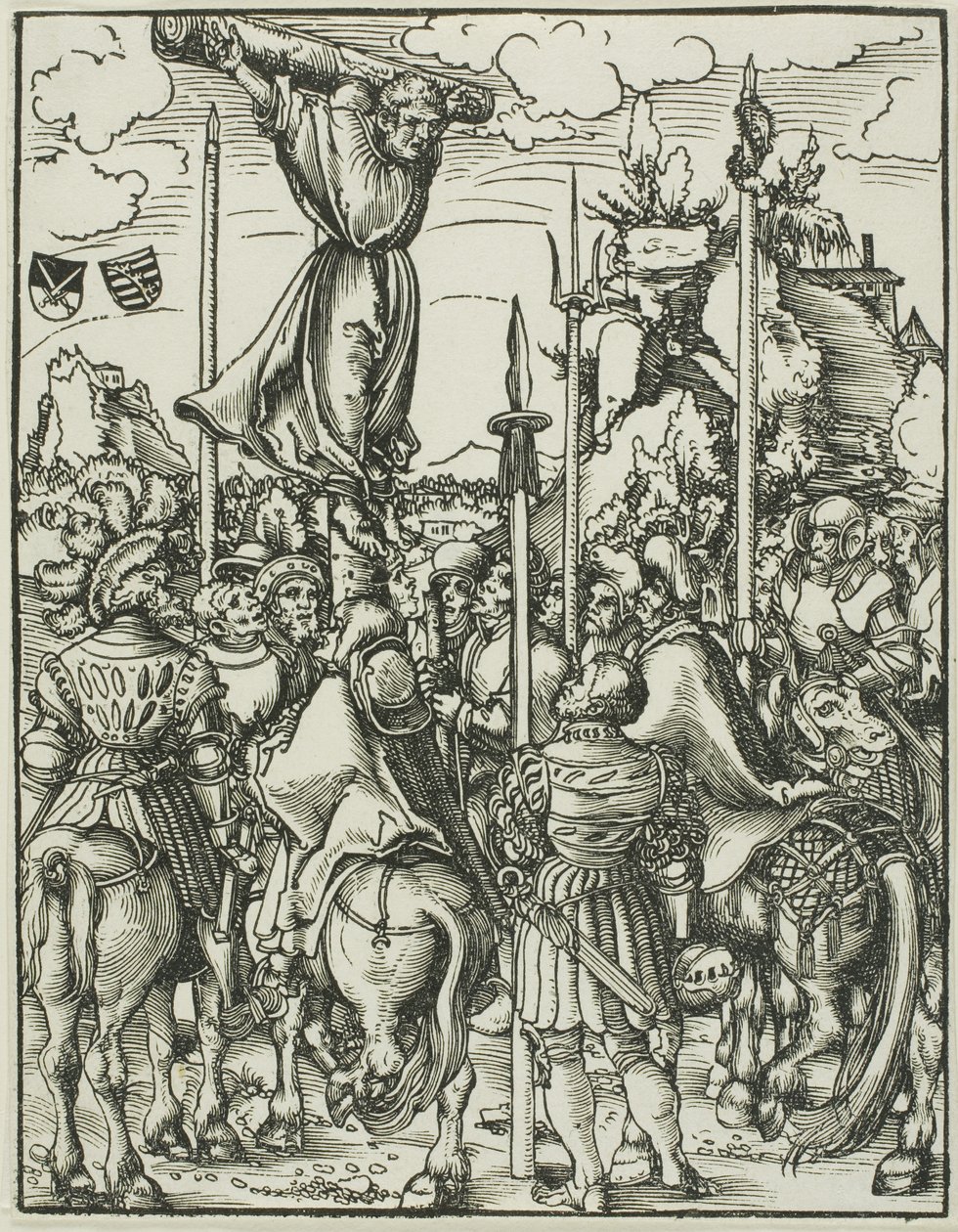 Sankt Filippos, från Apostlarnas martyrium av Lucas Cranach the Elder