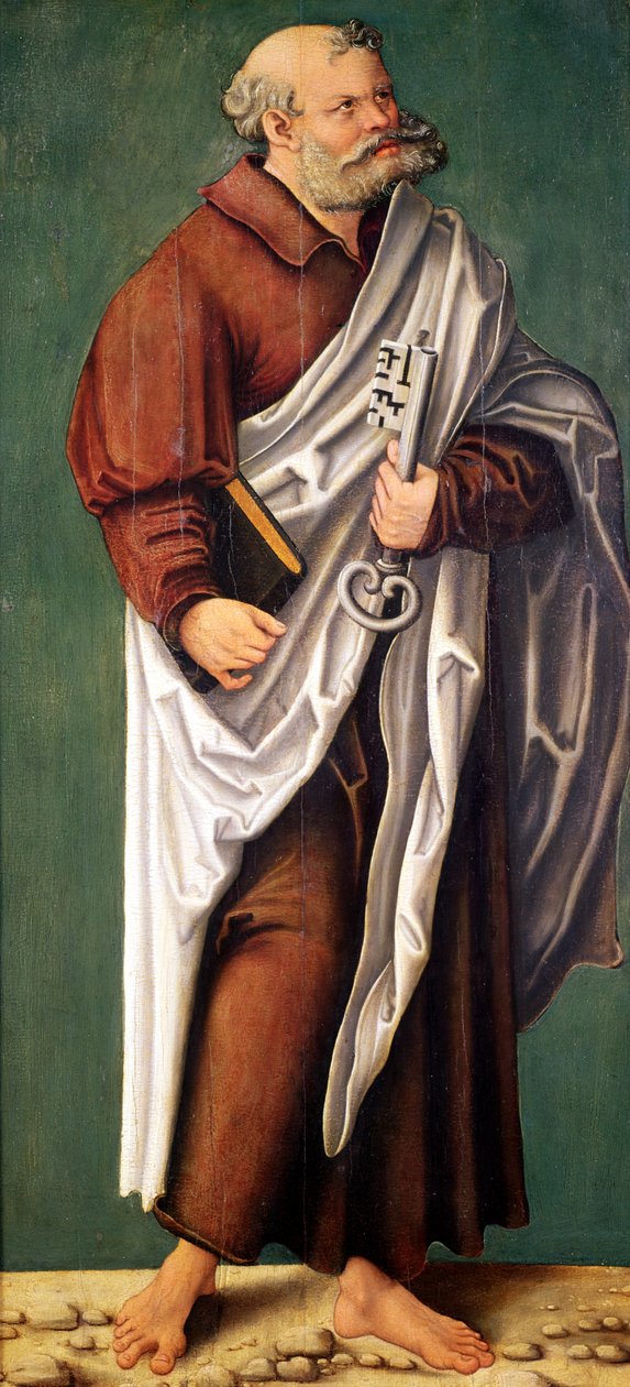 St Peter av Lucas Cranach the Elder
