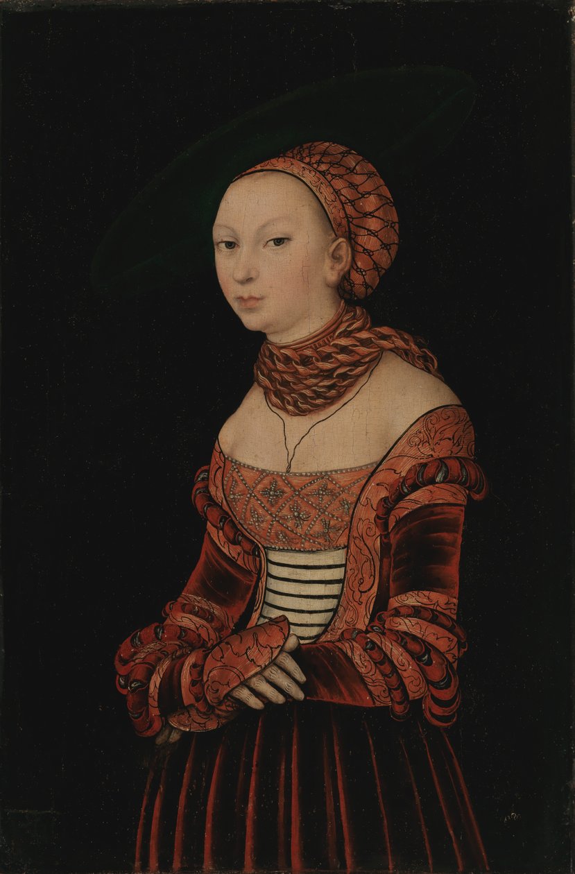 Swedish: Porträtt af ett ungt fruntimmer, knästycke Portrait of a young woman



































" av Lucas Cranach the Elder