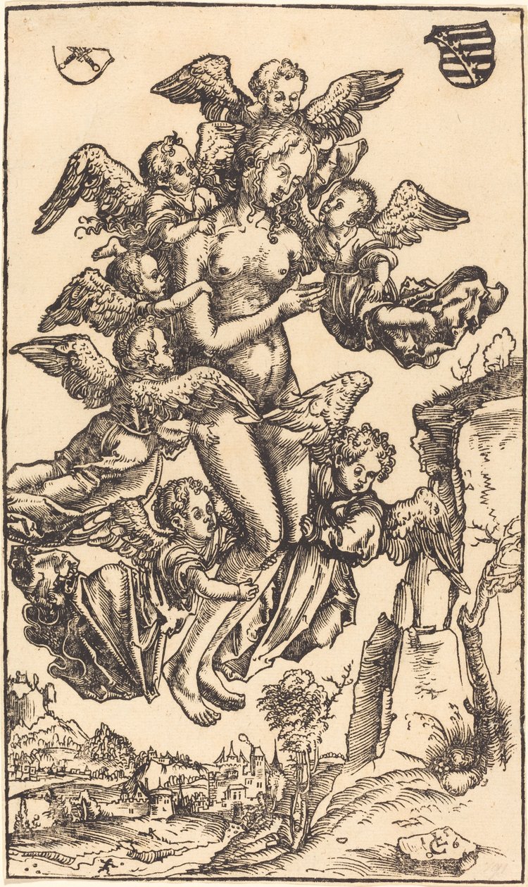 Den heliga Maria Magdalenas extas av Lucas Cranach the Elder