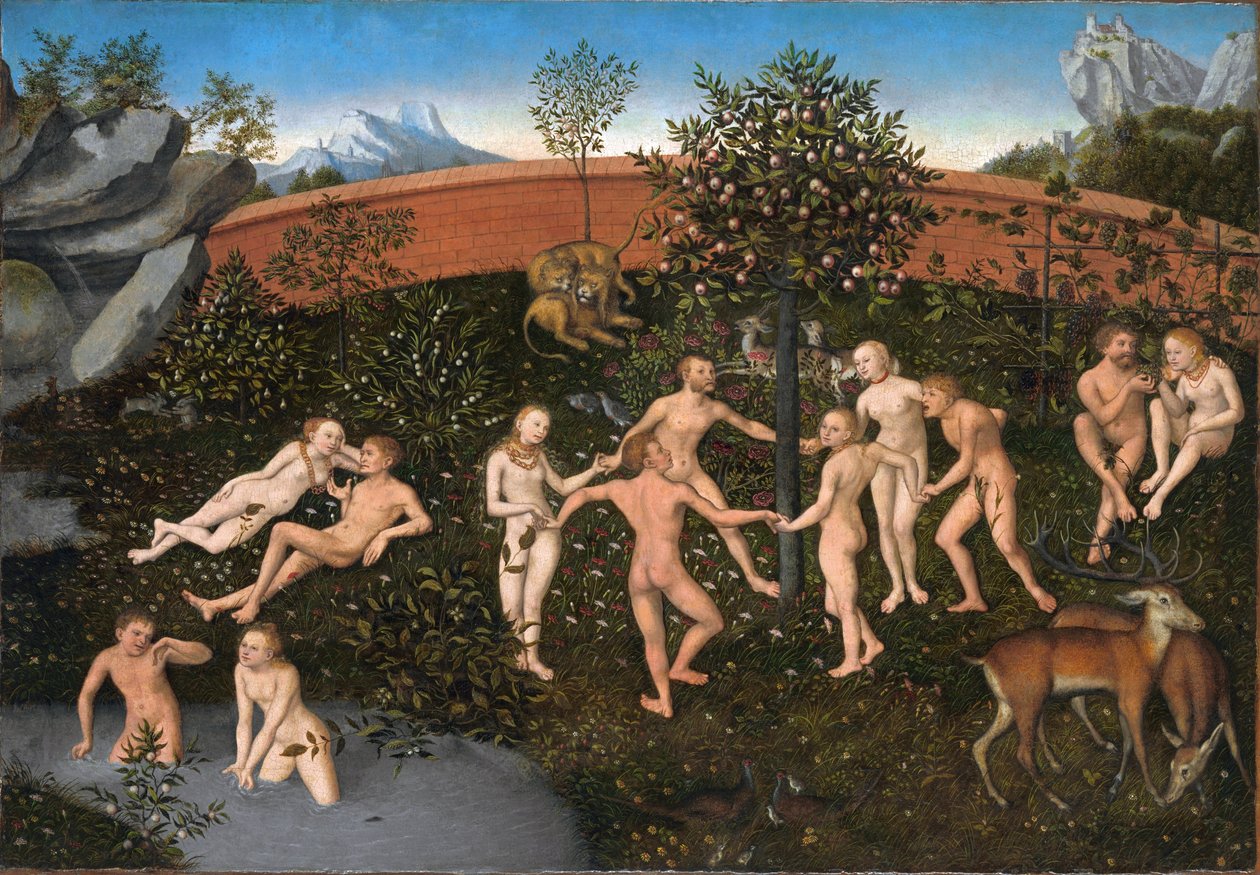 Guldåldern av Lucas Cranach the Elder
