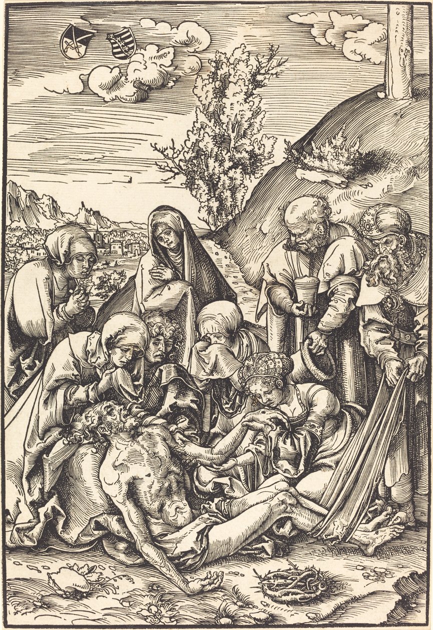 Klagosången av Lucas Cranach the Elder