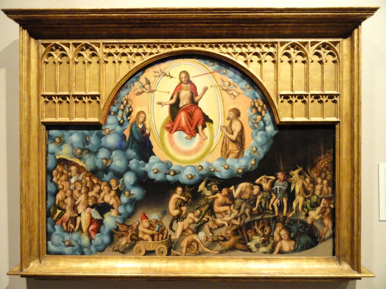 Den yttersta domen av Lucas Cranach the Elder