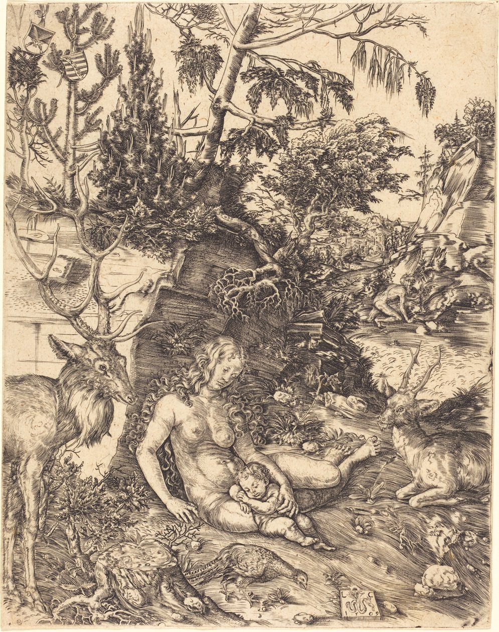 Sankt Johannes Chrysostomos botgöring av Lucas Cranach the Elder
