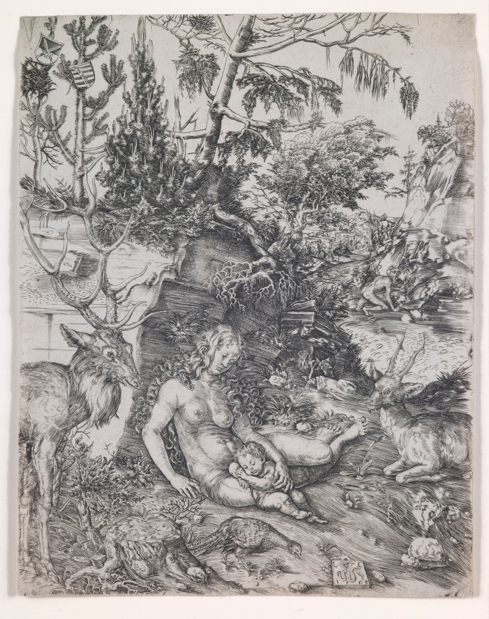 Sankt Johannes Chrysostomos botgöring av Lucas Cranach the Elder