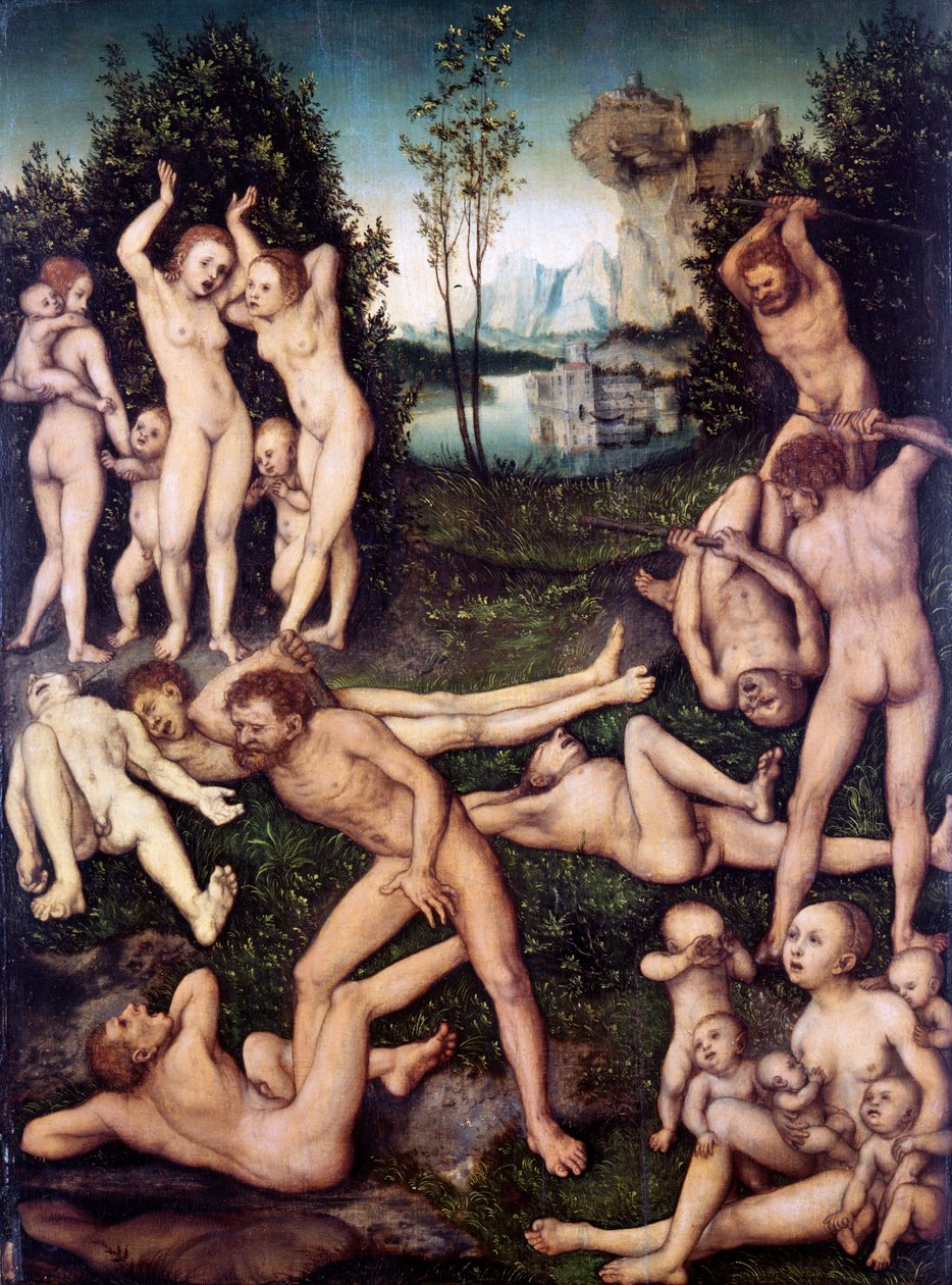 Silveråldern, 1527 av Lucas Cranach the Elder