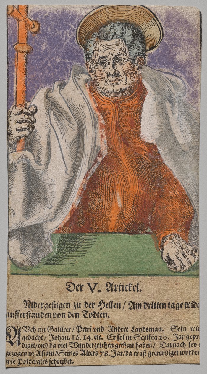 Filip från Kristus, apostlarna och den helige Paulus av Lucas Cranach the Elder, After