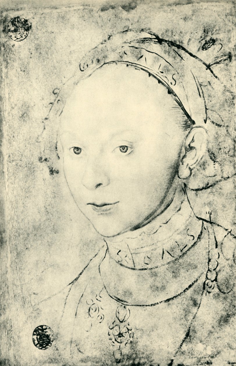Katarina av Brunswick-Grubehagen, 1540, 1943. av Lucas Cranach the Younger