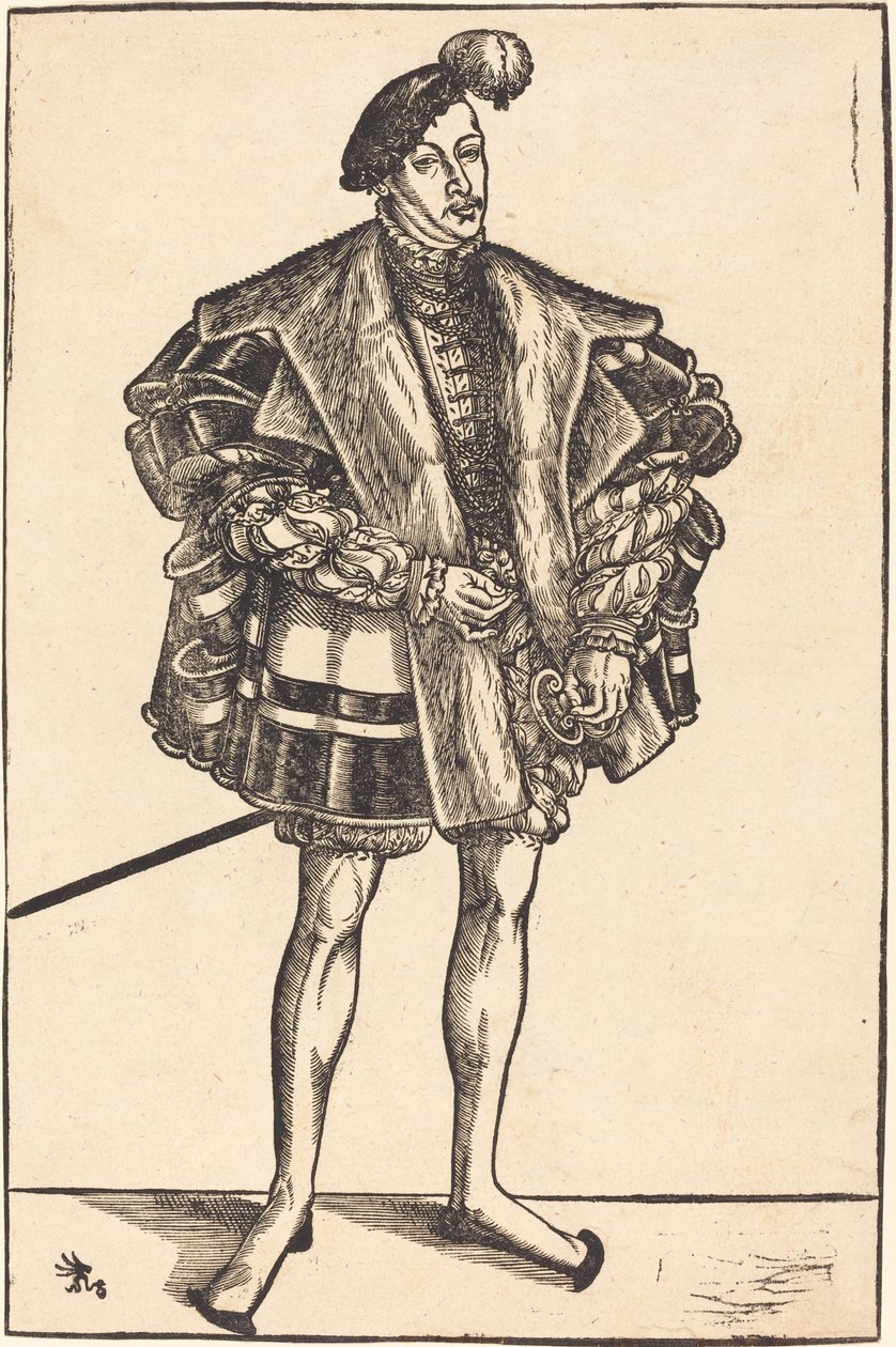 John William, hertig av Saxe-Coburg av Lucas Cranach the Younger
