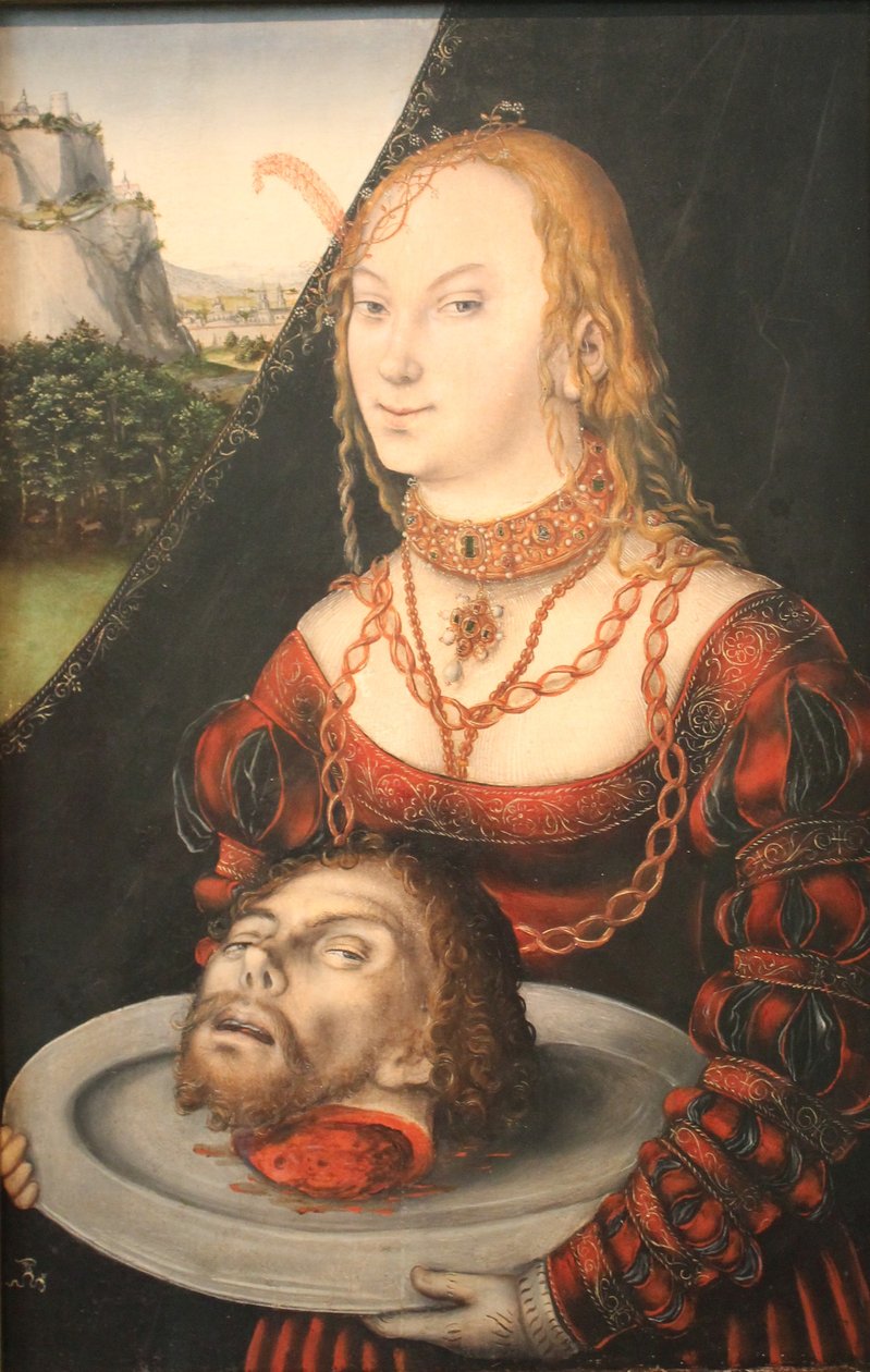 Salome av Lucas Cranach the Younger