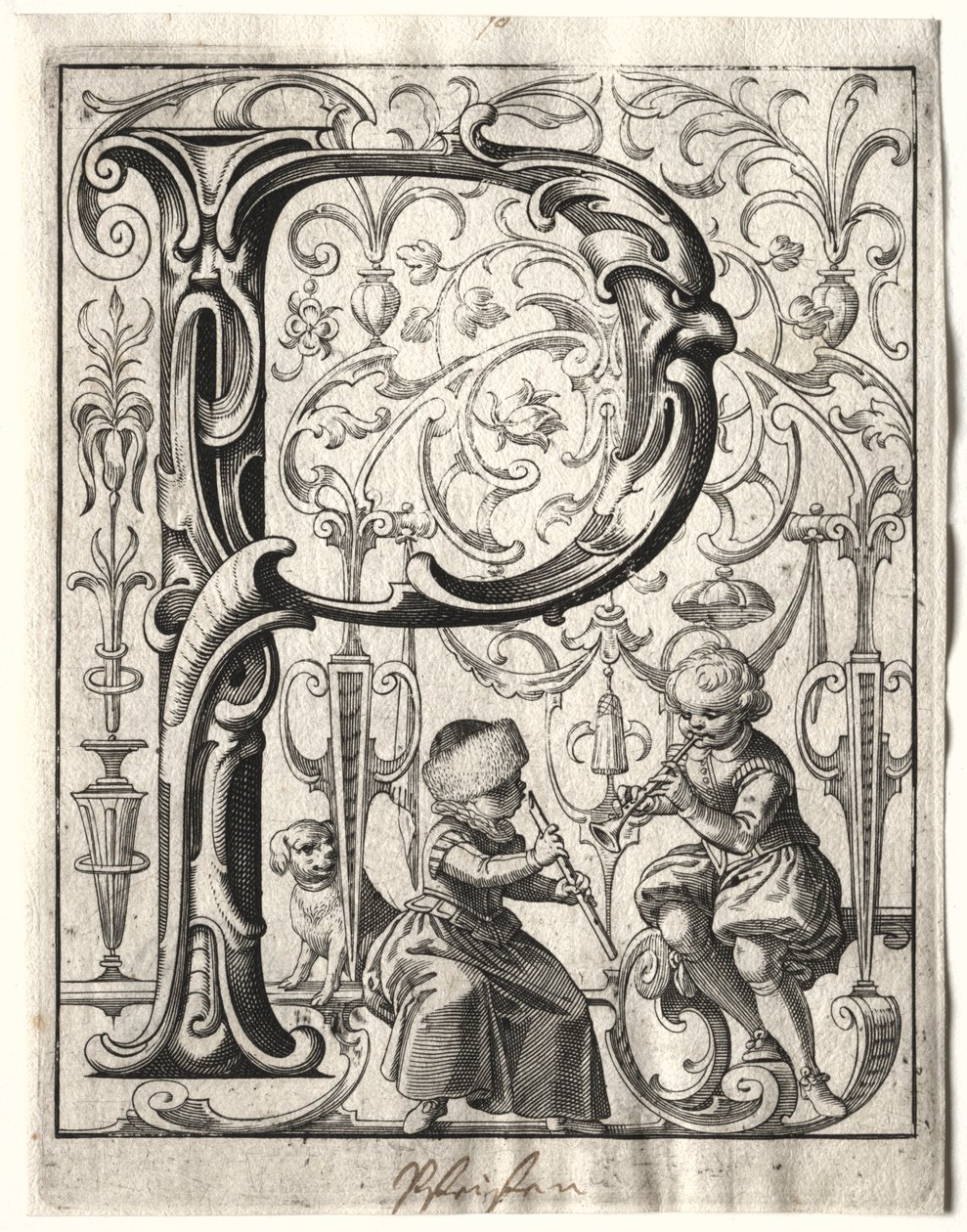 Nytt ABC-häfte: P, 1627. av Lucas Kilian