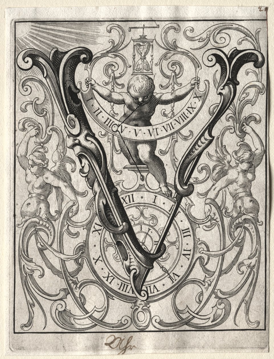 Nytt ABC-häfte: V, 1627. av Lucas Kilian