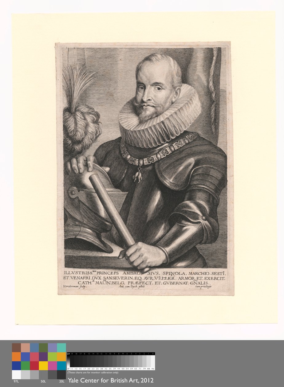Den lysande prins Ambrosius, Spinola, Marquis Sest I av Lucas Vorsterman