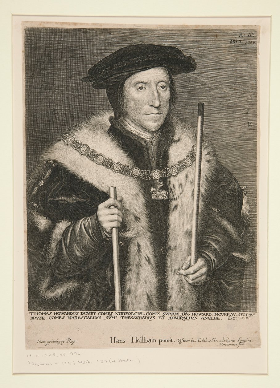 Thomas Howard, Earl of Arundel av Lucas Vorsterman the Elder