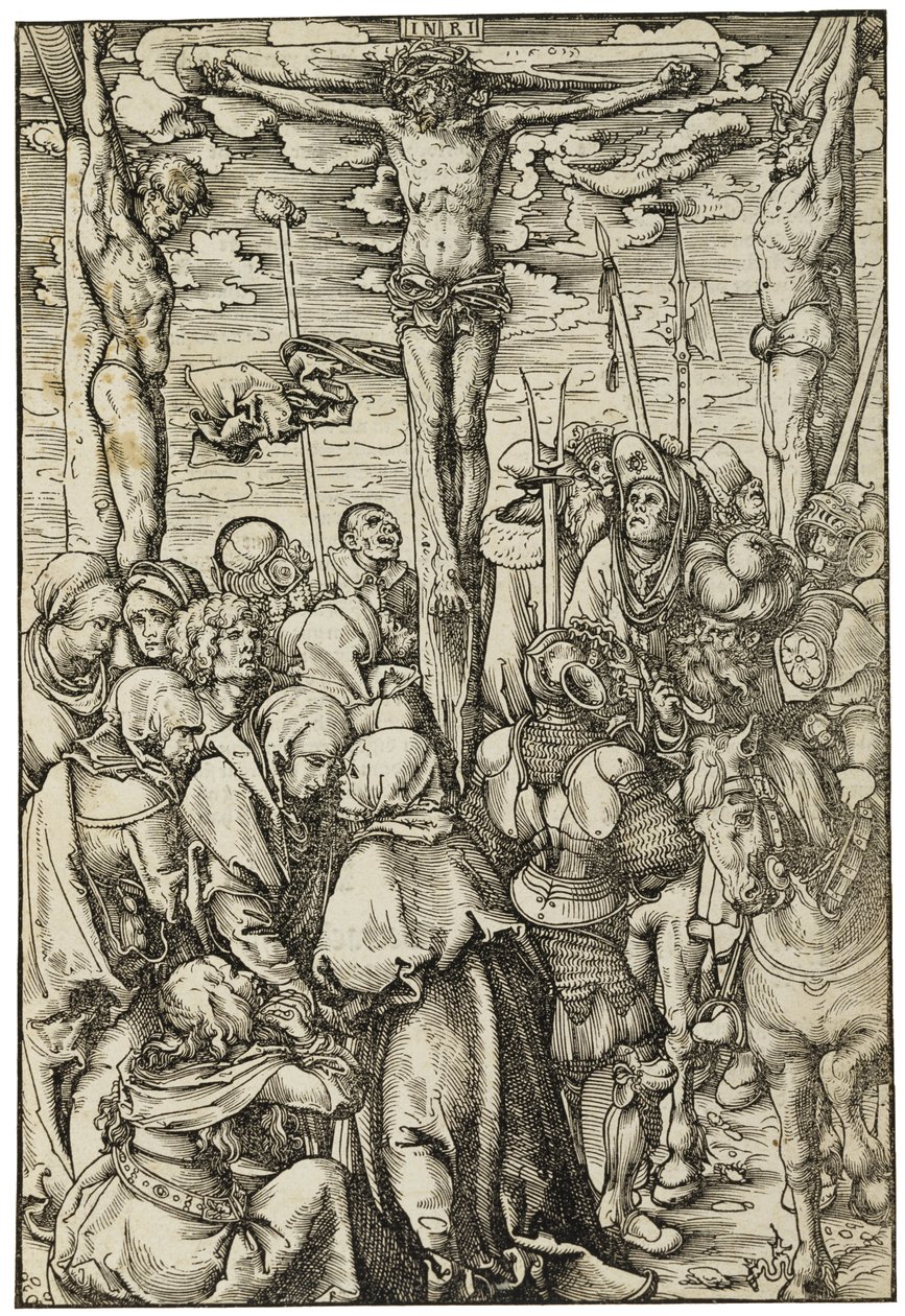 Golgata av Lucas the Elder Cranach