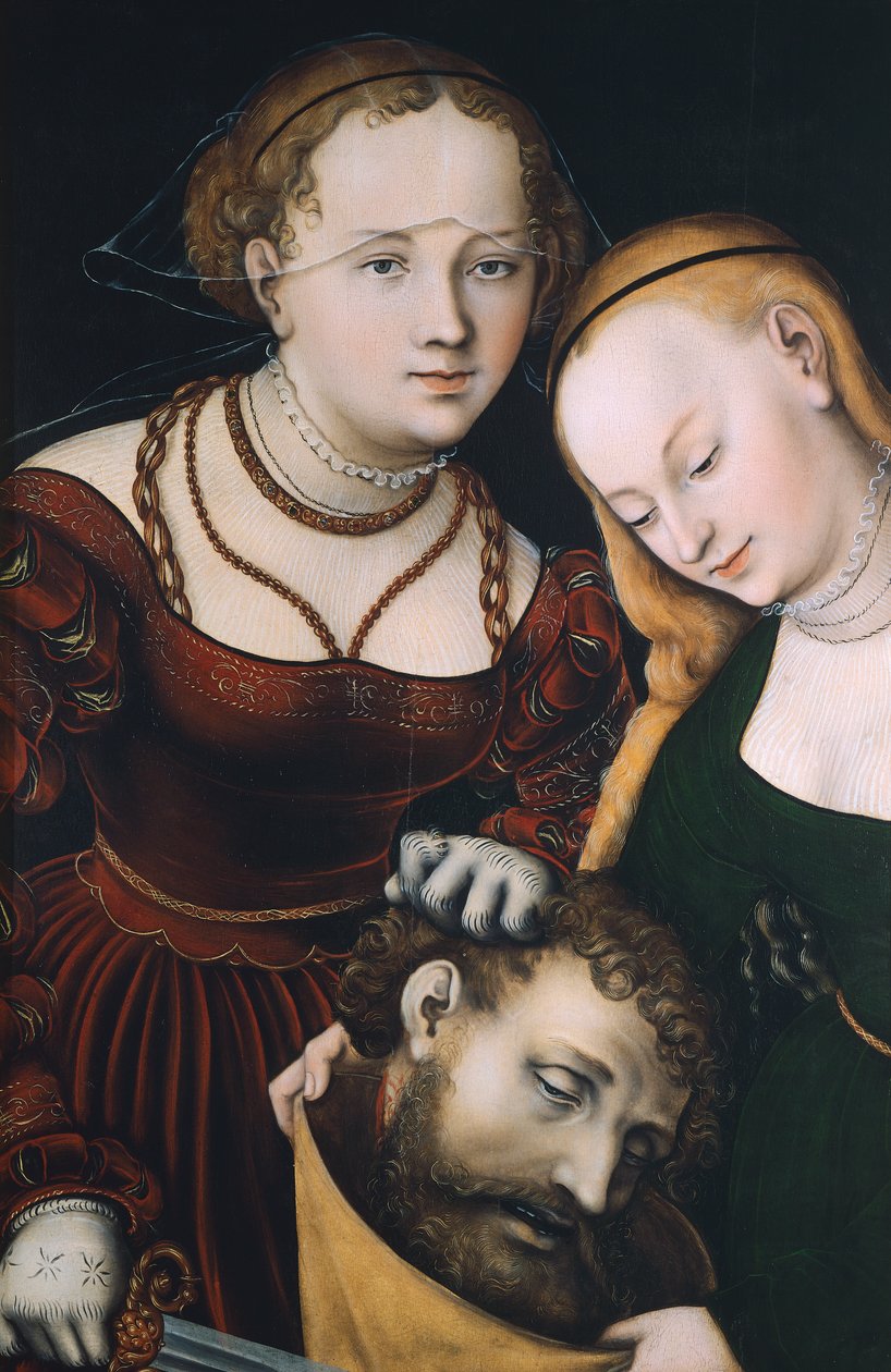 Judith med huvudet av Holofernes av Lucas Cranach Elder (1472-1553) av Lucas the Elder Cranach
