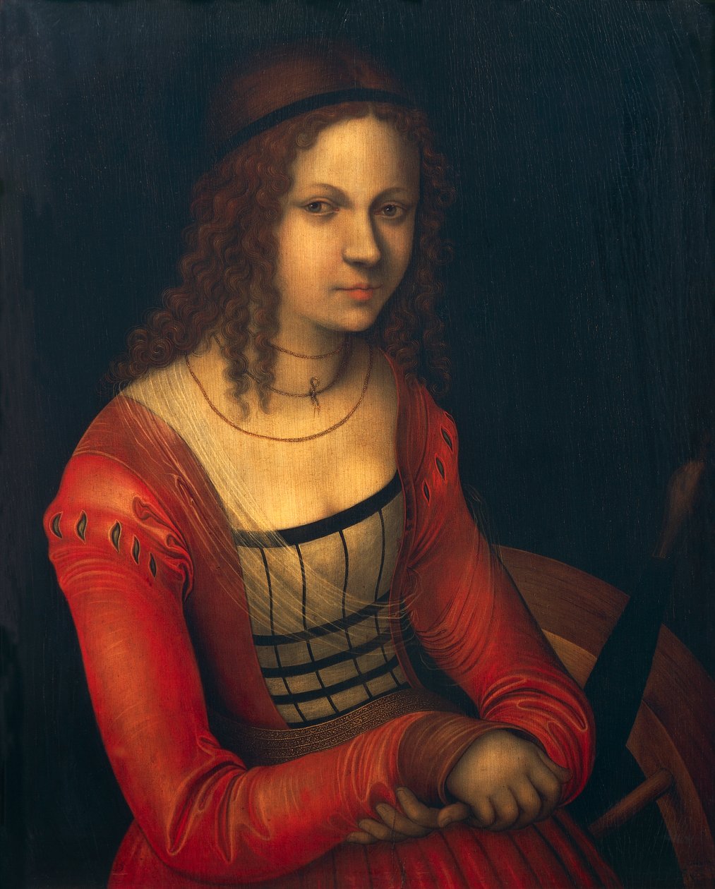 Saint Catherine av Lucas Cranach Elder (1472-1553) av Lucas the Elder Cranach