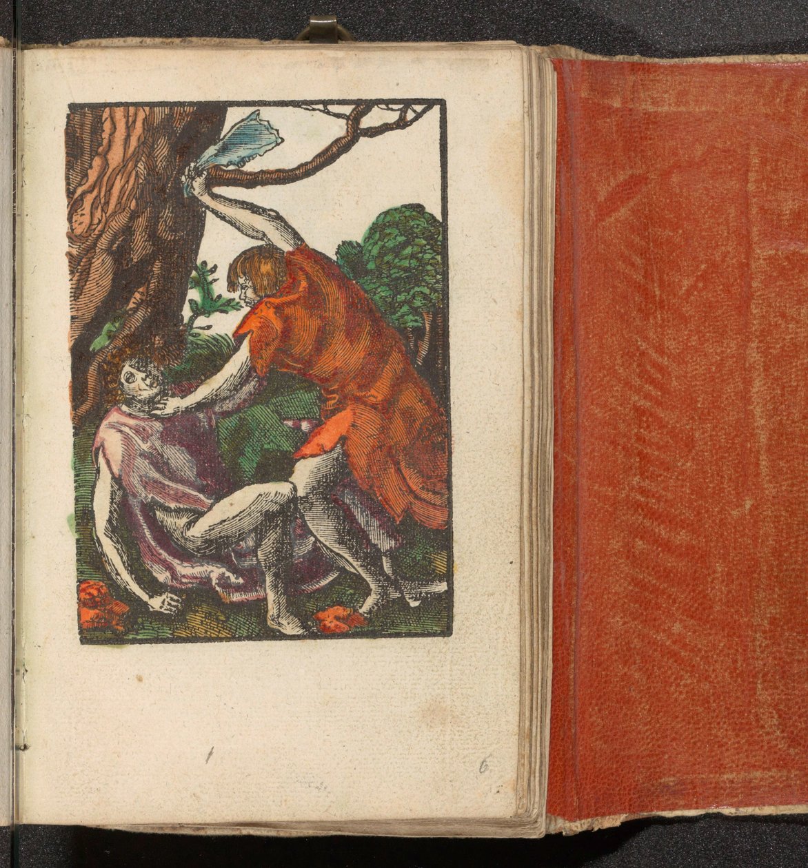Kain dödar Abel Stupid Passion (serietitel) av Lucas van Leyden (workshop of)