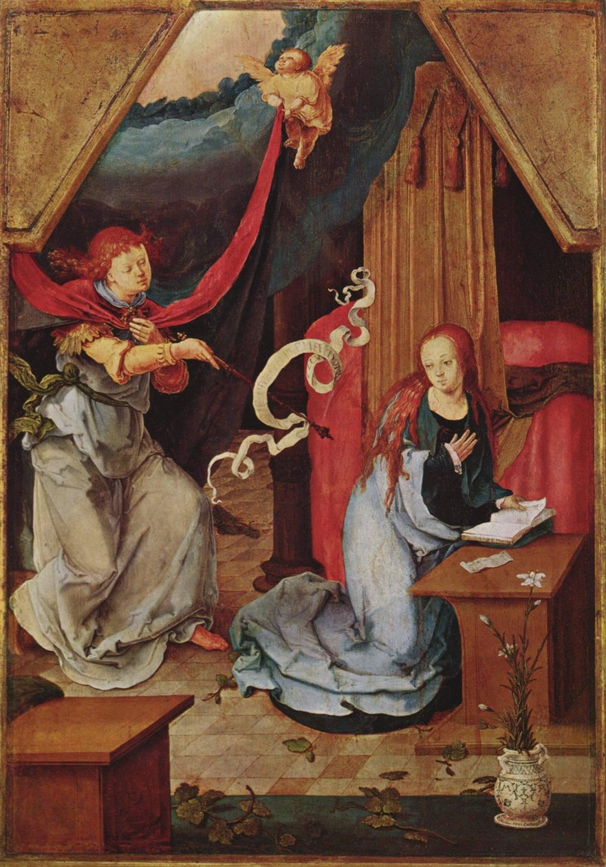 Bebådelsen av Lucas van Leyden