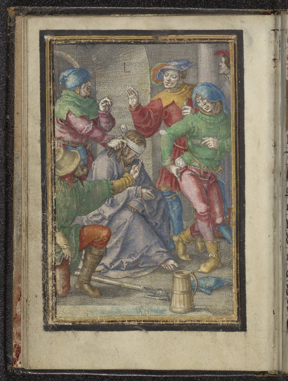 Hån Passion of Christ (serietitel) av Lucas van Leyden