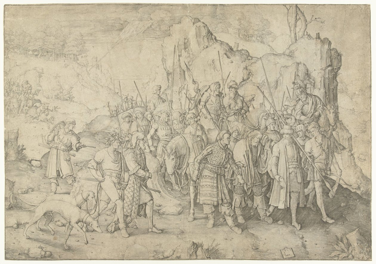 Paulus omvändelse av Lucas van Leyden