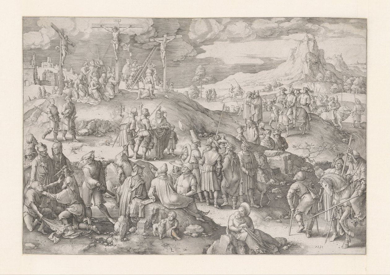 Kalvarieberget av Lucas van Leyden