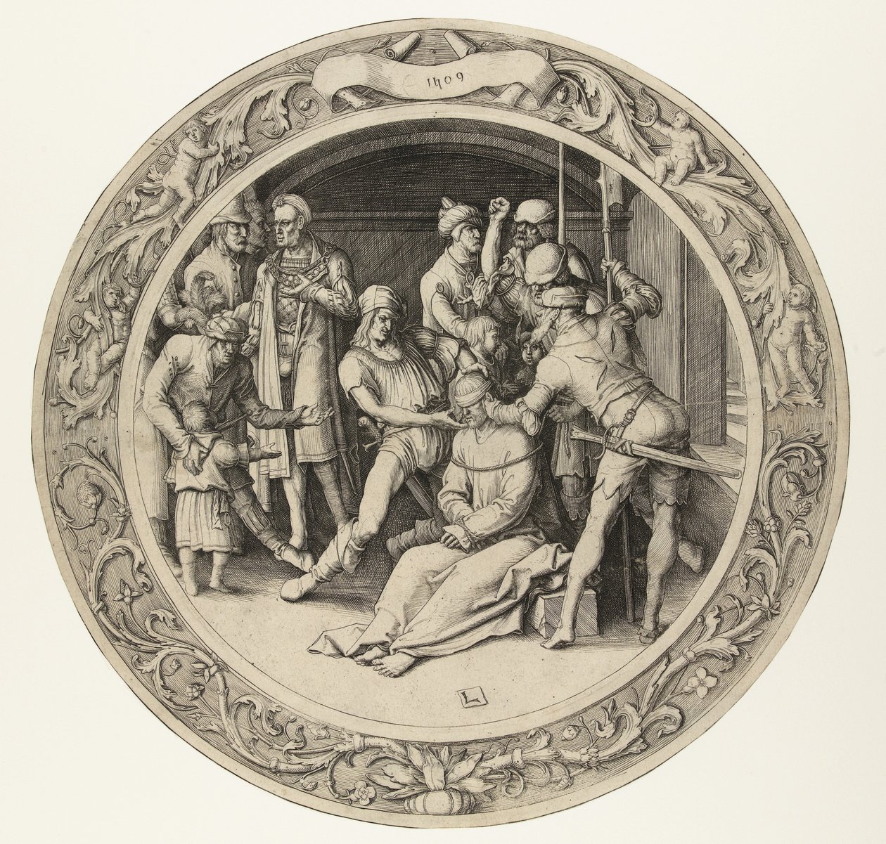 Kristi hån The Round Passion (serietitel) av Lucas van Leyden