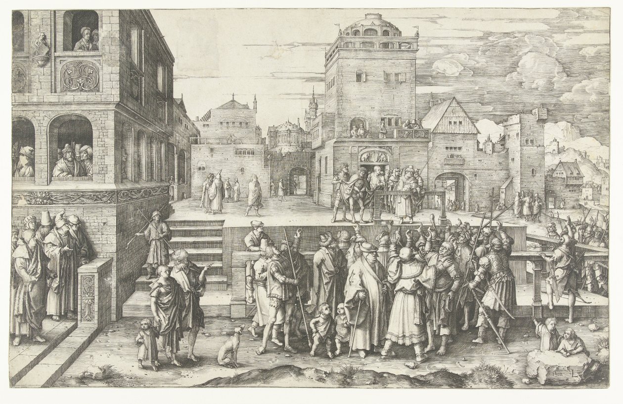 Den stora Ecce Homo av Lucas van Leyden