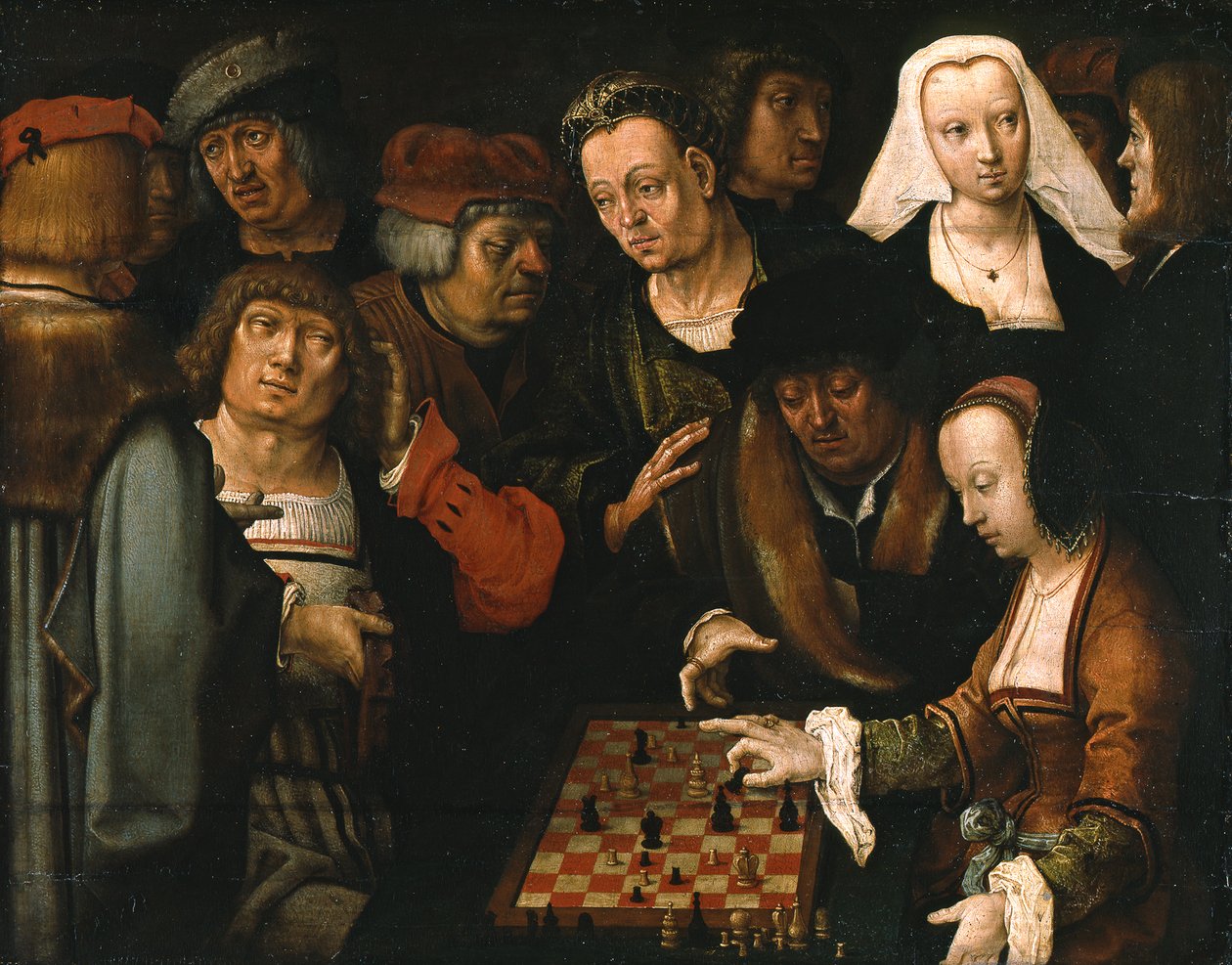 Schackpartiet av Lucas van Leyden